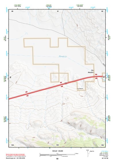 39116NE Page 93 Simpson Park Mountains Topo Preview 1