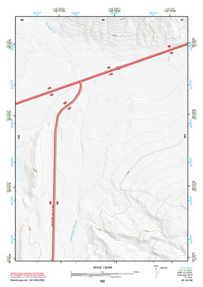 39116NE Page 102 Simpson Park Mountains Topo Preview 1