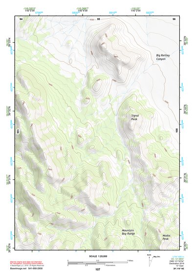 39116NE Page 107 Simpson Park Mountains Topo Preview 1