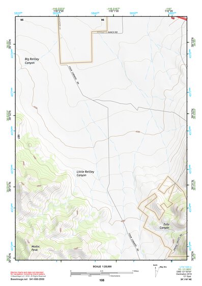 39116NE Page 108 Simpson Park Mountains Topo Preview 1