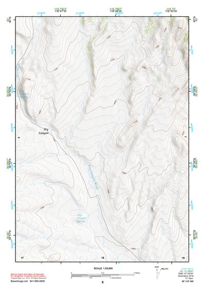 39116NW Page 6 Simpson Park Mountains Topo Preview 1