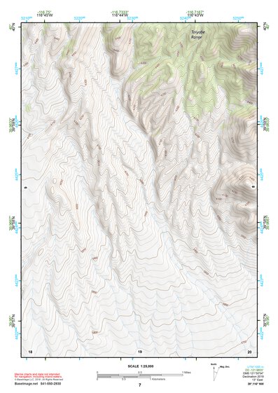 39116NW Page 7 Simpson Park Mountains Topo Preview 1
