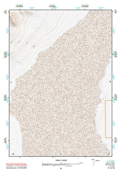 39116NW Page 9 Simpson Park Mountains Topo Preview 1