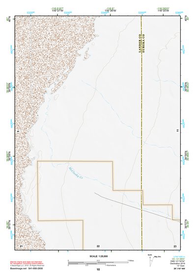 39116NW Page 10 Simpson Park Mountains Topo Preview 1