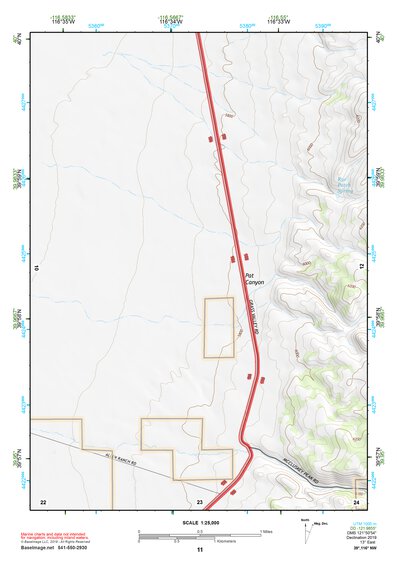 39116NW Page 11 Simpson Park Mountains Topo Preview 1