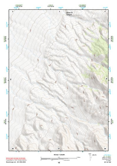 39116NW Page 15 Simpson Park Mountains Topo Preview 1
