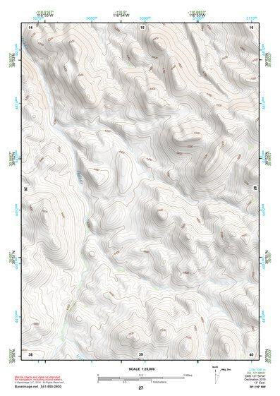 39116NW Page 27 Simpson Park Mountains Topo Preview 1