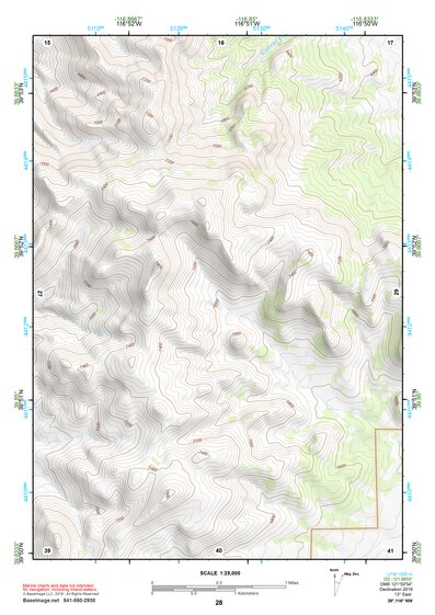 39116NW Page 28 Simpson Park Mountains Topo Preview 1