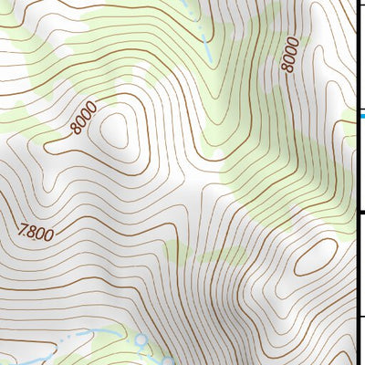 39116NW Page 38 Simpson Park Mountains Topo Preview 3