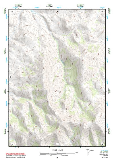 39116NW Page 39 Simpson Park Mountains Topo Preview 1