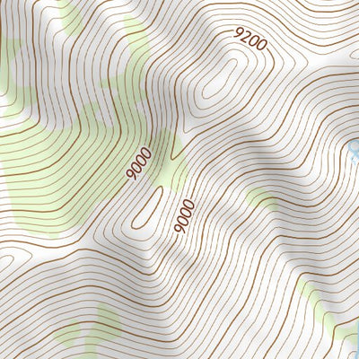 39116NW Page 39 Simpson Park Mountains Topo Preview 3