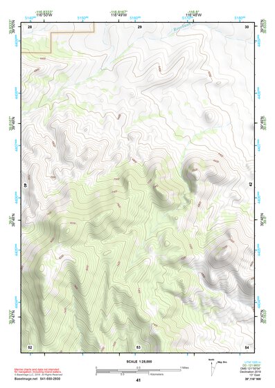 39116NW Page 41 Simpson Park Mountains Topo Preview 1