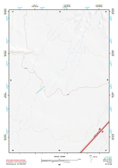 39116NW Page 44 Simpson Park Mountains Topo Preview 1