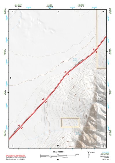39116NW Page 45 Simpson Park Mountains Topo Preview 1