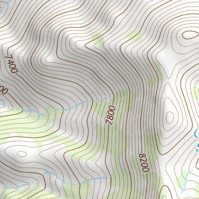 39116NW Page 47 Simpson Park Mountains Topo Preview 3
