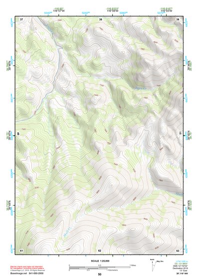 39116NW Page 50 Simpson Park Mountains Topo Preview 1