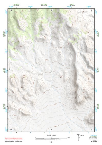 39116NW Page 53 Simpson Park Mountains Topo Preview 1