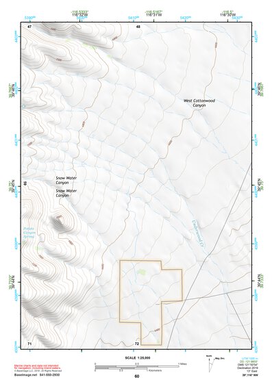 39116NW Page 60 Simpson Park Mountains Topo Preview 1