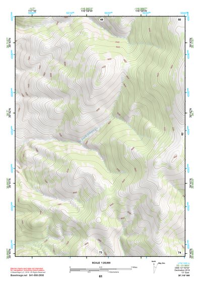 39116NW Page 61 Simpson Park Mountains Topo Preview 1