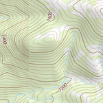 39116NW Page 61 Simpson Park Mountains Topo Preview 3