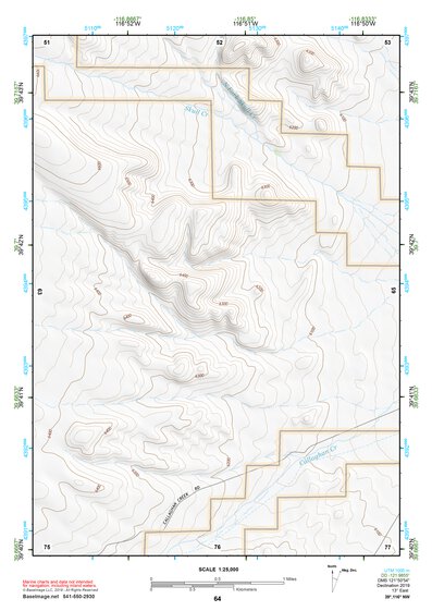 39116NW Page 64 Simpson Park Mountains Topo Preview 1