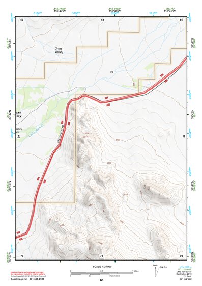 39116NW Page 66 Simpson Park Mountains Topo Preview 1