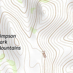 39116NW Page 70 Simpson Park Mountains Topo Preview 2