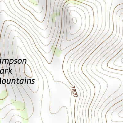 39116NW Page 70 Simpson Park Mountains Topo Preview 2