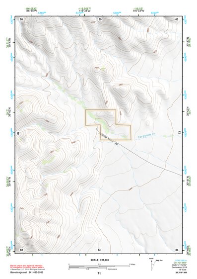 39116NW Page 71 Simpson Park Mountains Topo Preview 1