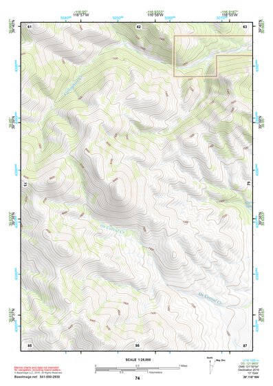 39116NW Page 74 Simpson Park Mountains Topo Preview 1