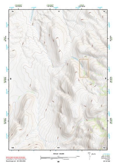 39116NW Page 89 Simpson Park Mountains Topo Preview 1