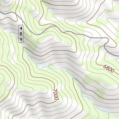 39116NW Page 99 Simpson Park Mountains Topo Preview 3