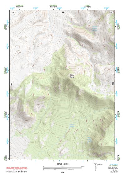 39116NW Page 101 Simpson Park Mountains Topo Preview 1
