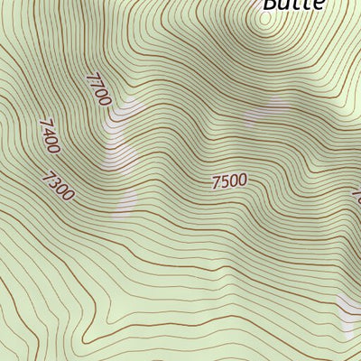 39116NW Page 101 Simpson Park Mountains Topo Preview 2