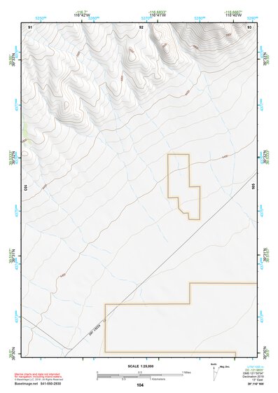 39116NW Page 104 Simpson Park Mountains Topo Preview 1