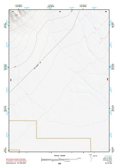 39116NW Page 105 Simpson Park Mountains Topo Preview 1