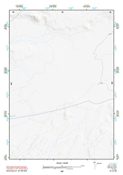 39116NW Page 107 Simpson Park Mountains Topo Preview 1