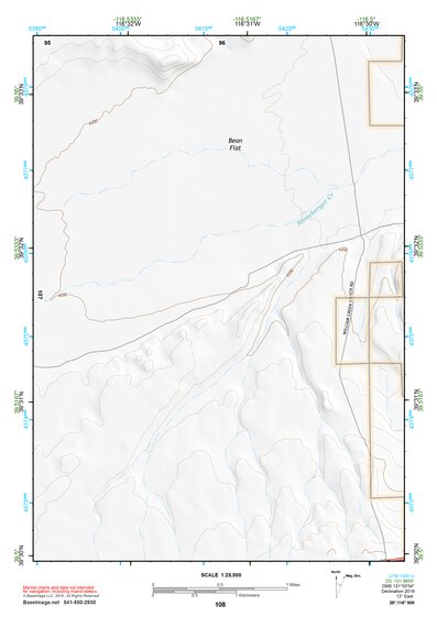 39116NW Page 108 Simpson Park Mountains Topo Preview 1