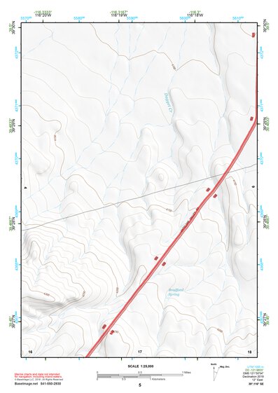 39116SE Page 5 Summit Mountain Topo Preview 1