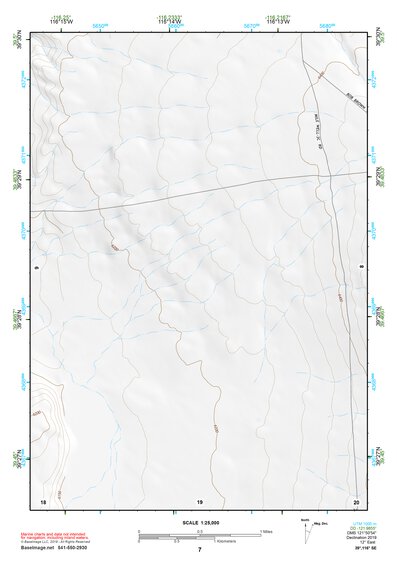 39116SE Page 7 Summit Mountain Topo Preview 1