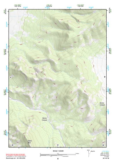 39116SE Page 9 Summit Mountain Topo Preview 1