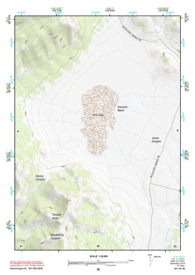 39116SE Page 10 Summit Mountain Topo Preview 1