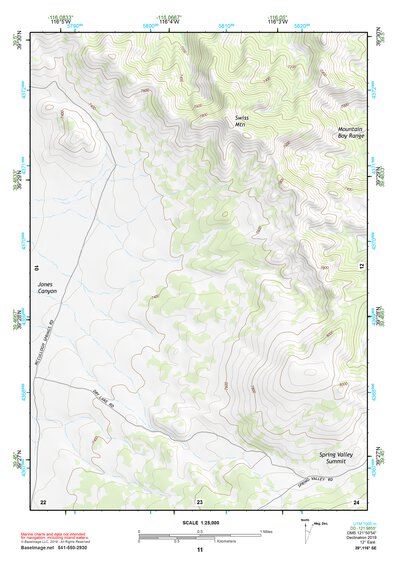 39116SE Page 11 Summit Mountain Topo Preview 1