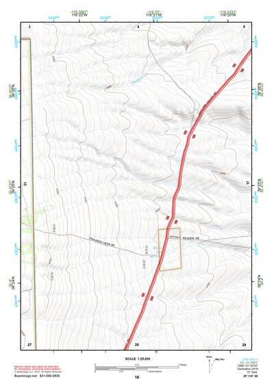 39116SE Page 16 Summit Mountain Topo Preview 1