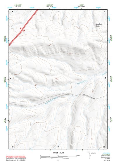 39116SE Page 17 Summit Mountain Topo Preview 1