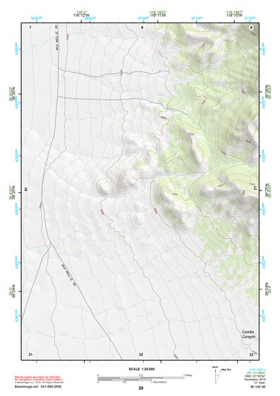 39116SE Page 20 Summit Mountain Topo Preview 1