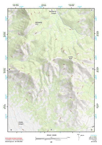 39116SE Page 21 Summit Mountain Topo Preview 1