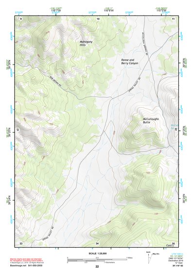 39116SE Page 22 Summit Mountain Topo Preview 1