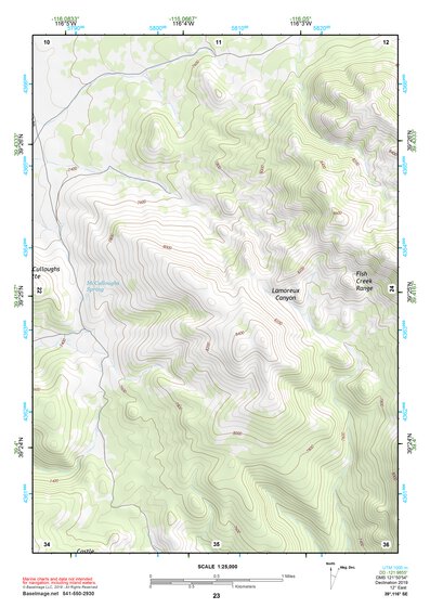 39116SE Page 23 Summit Mountain Topo Preview 1