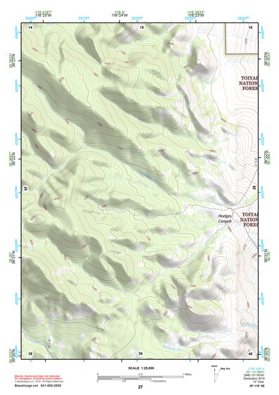 39116SE Page 27 Summit Mountain Topo Preview 1